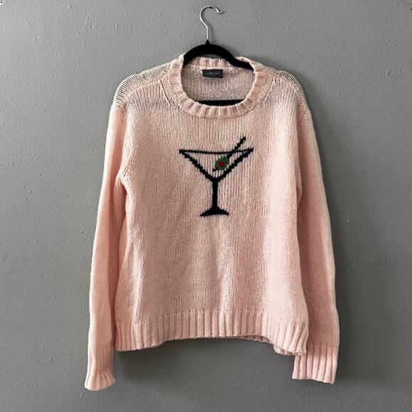Wooden Ships Sweaters - Wooden Ships Martini Crewneck Caprice Pink Sweater Women’s S/M Mohair Wool